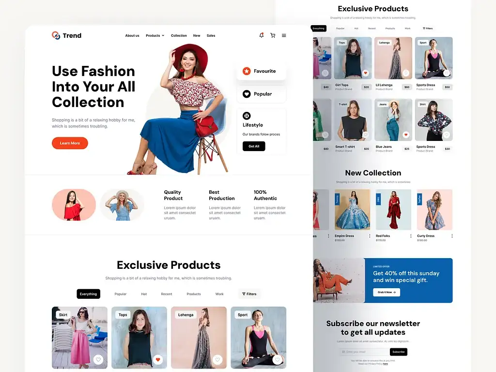 Ecommerce Website